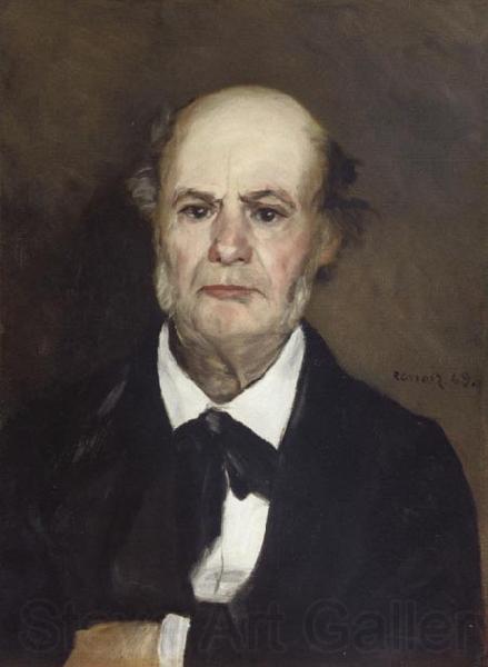 Pierre Renoir Portrait of the Artist's Father France oil painting art